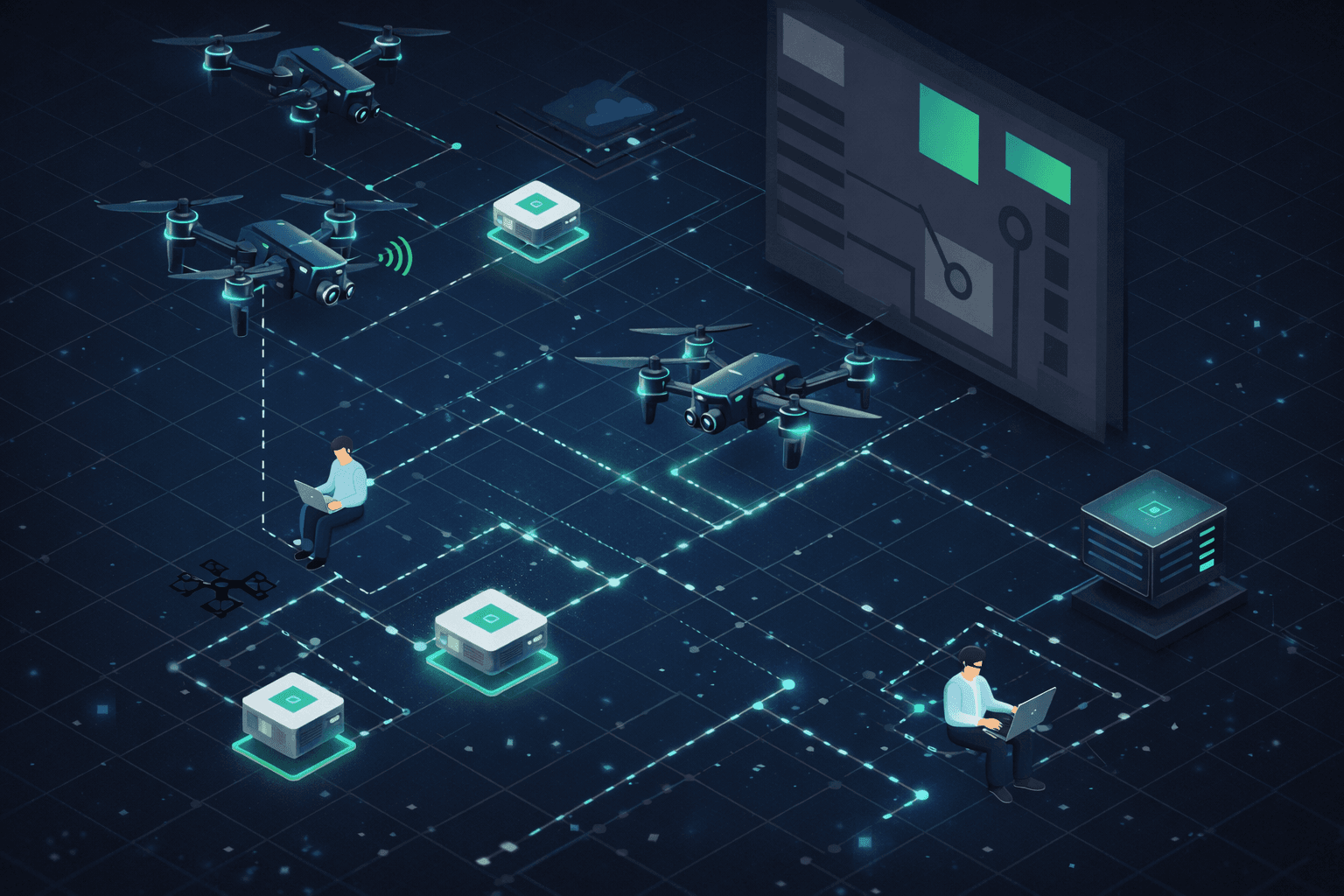 Automatización y Aplicaciones Específicas de Drones
